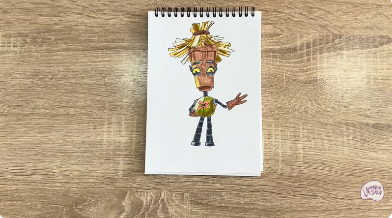 Рисуем Баквит из "Герои Энвелла"