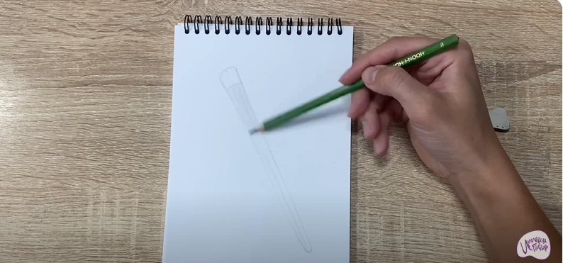Рисуем Кисть для теней