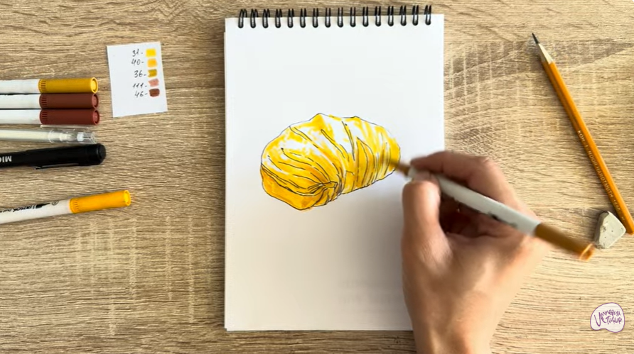Рисуем Сфольятелла