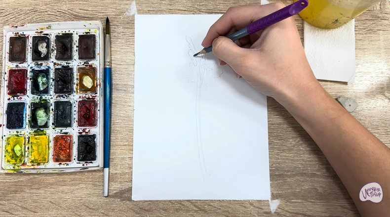 Рисуем Яснотка