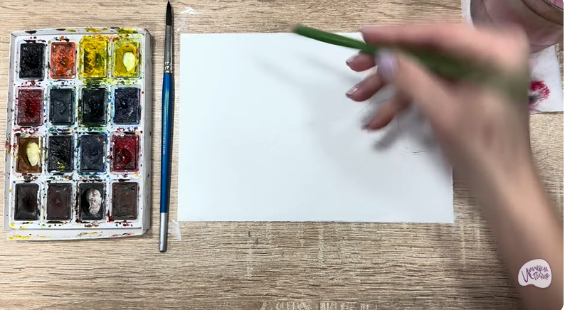 Рисуем Таволга