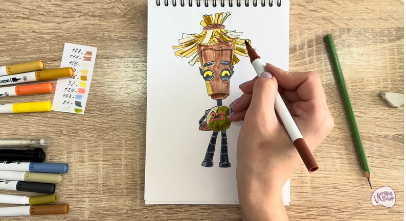 Рисуем Баквит из "Герои Энвелла"