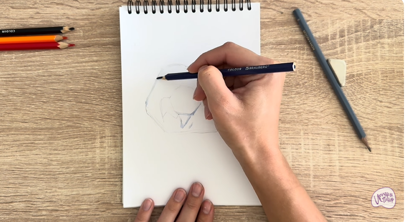 Рисуем Альмандин