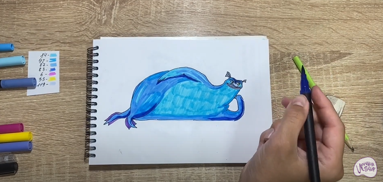 Рисуем Водяной из "Кощей. Начало"