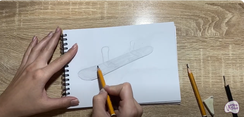Рисуем Сноуборд