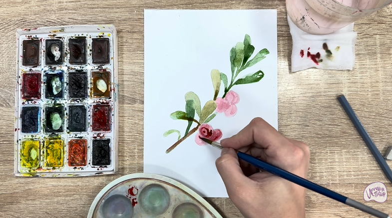 Рисуем Толокнянка