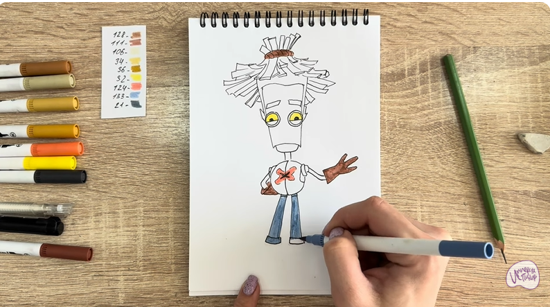 Рисуем Баквит из "Герои Энвелла"