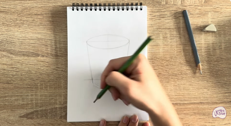 Рисуем Мерный стакан