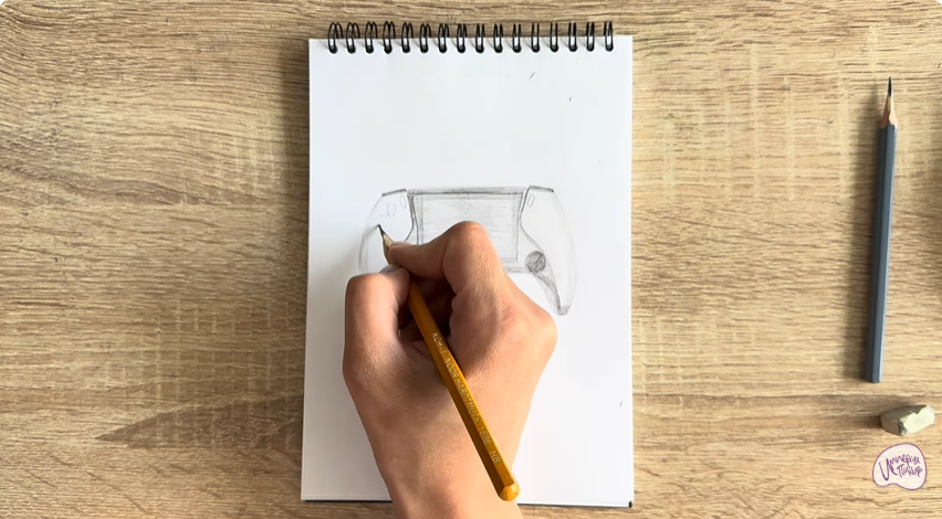 Рисуем Игровая консоль