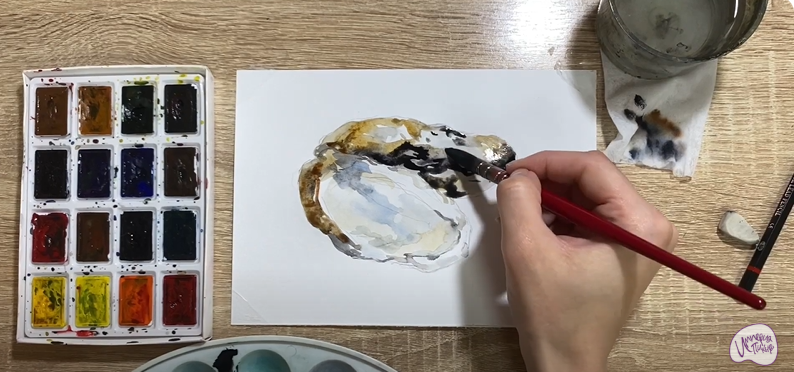 Рисуем Устрица