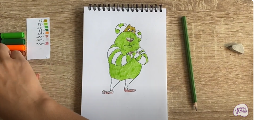 Рисуем Финник