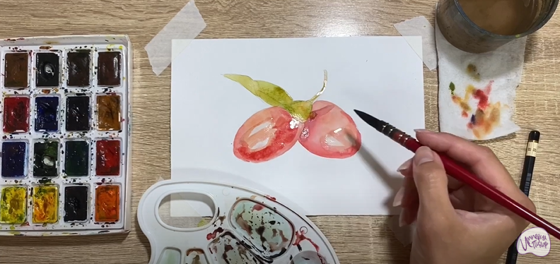 Рисуем Ягоды годжи