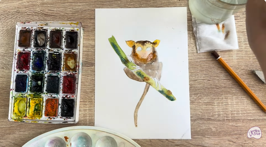 Рисуем Долгопят