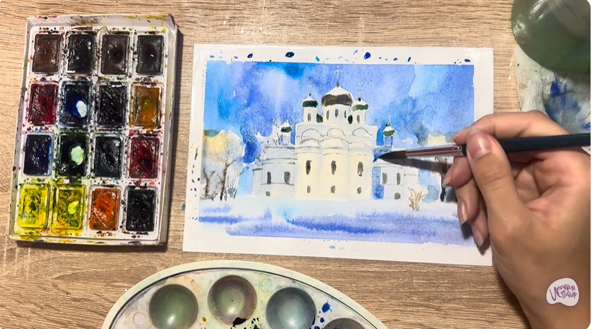 Рисуем Переславль-Залесский
