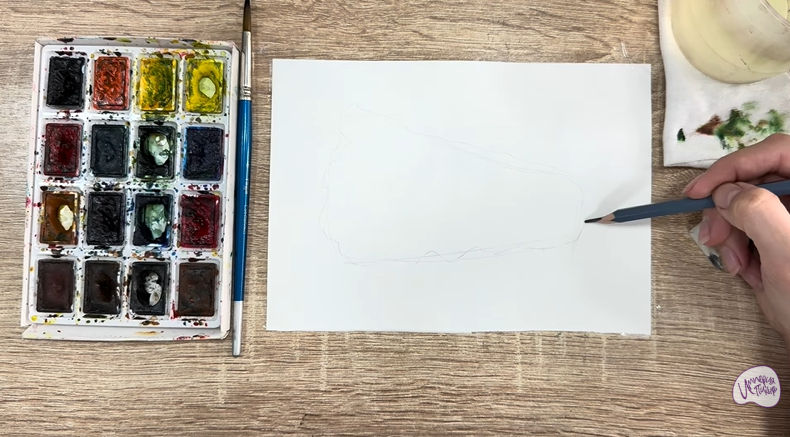 Рисуем Пекинская капуста