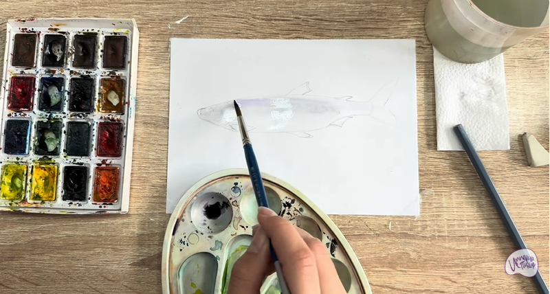 Рисуем Нельма