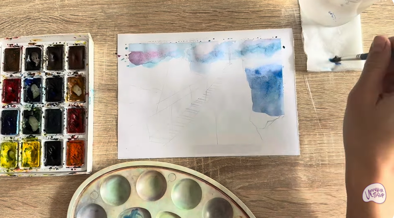 Рисуем Гора Ай-Петри