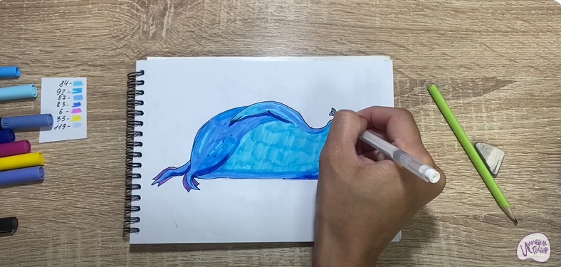 Рисуем Водяной из "Кощей. Начало"