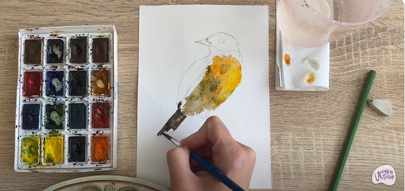 Рисуем Большой чекан