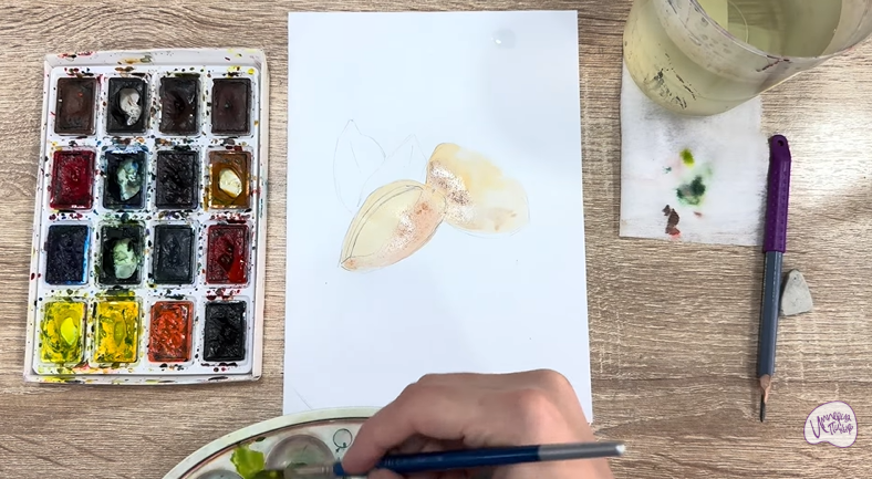 Рисуем Миндаль