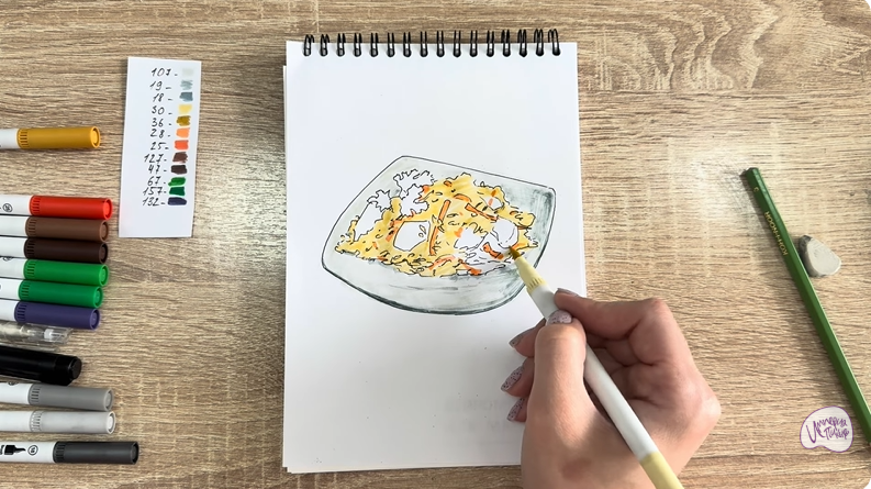 Рисуем Плов