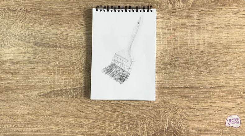 Рисуем Кисть малярная