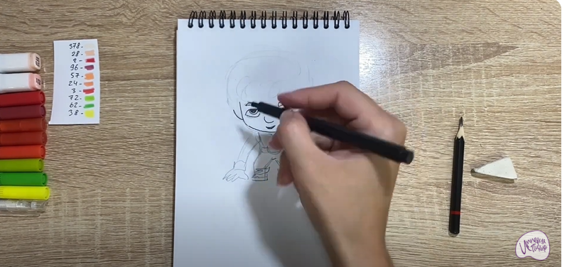 Рисуем Скаут из "Команда Флоры"