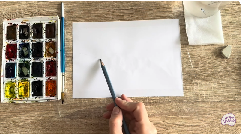 Рисуем Гора Ай-Петри