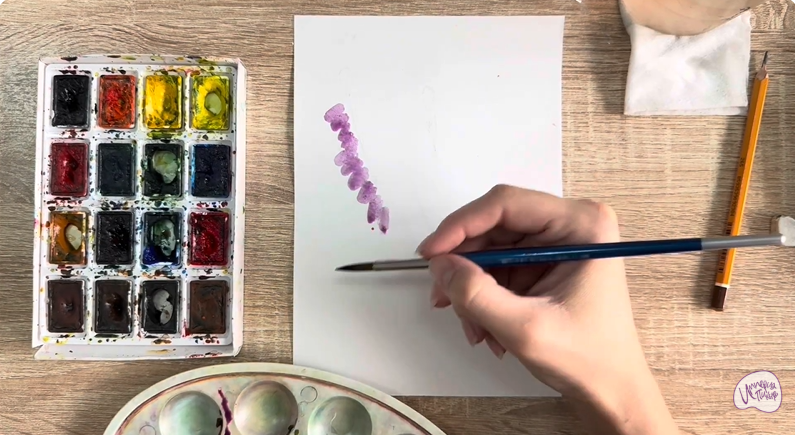 Рисуем Вереск