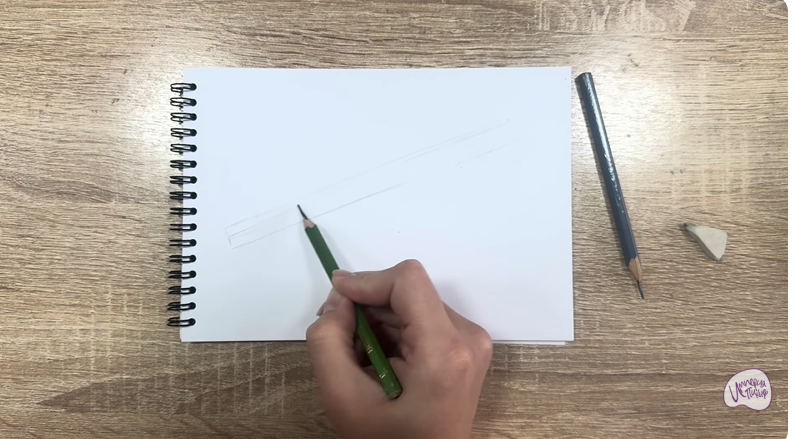 Рисуем Палочки для еды