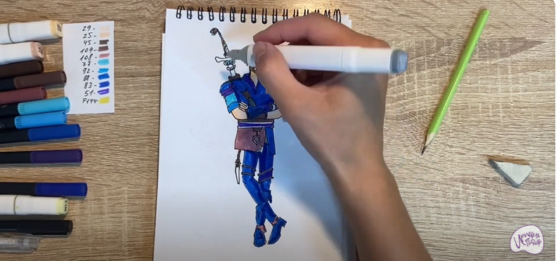 Рисуем Кощей из "Кощей. Начало"