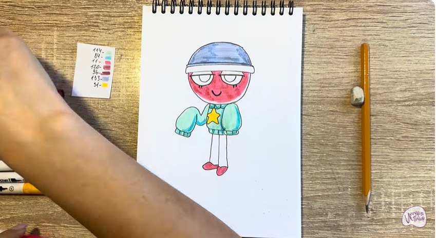 Рисуем Гиги из "Мир Денди"