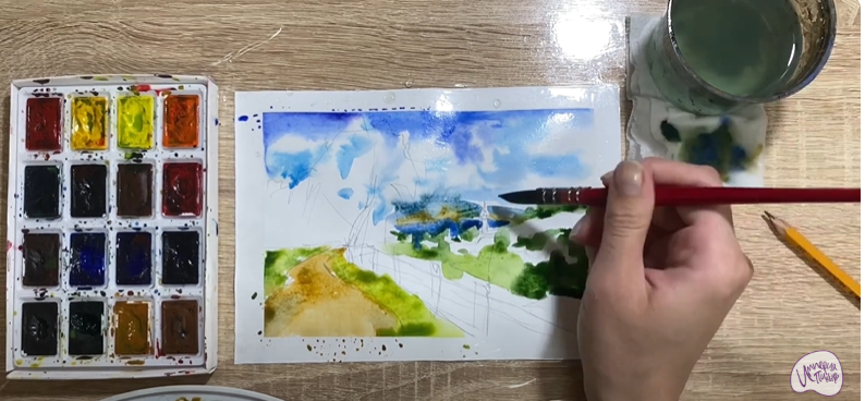 Рисуем Плёс
