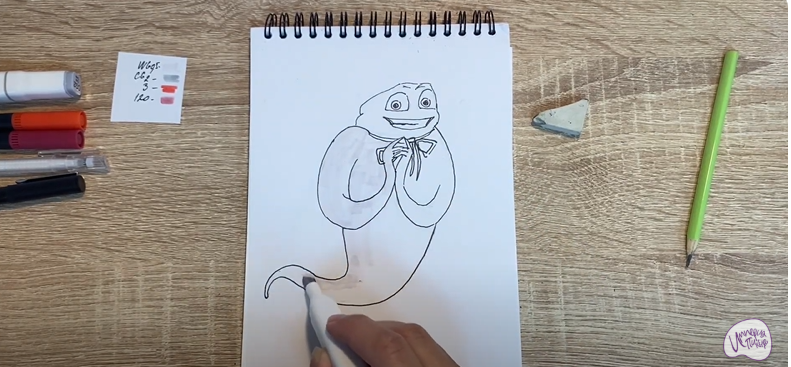 Рисуем Арчи из "Царевны"
