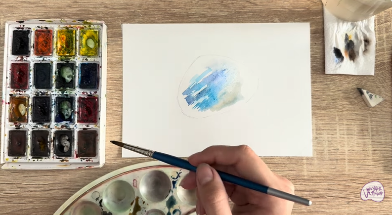 Рисуем Лунный камень