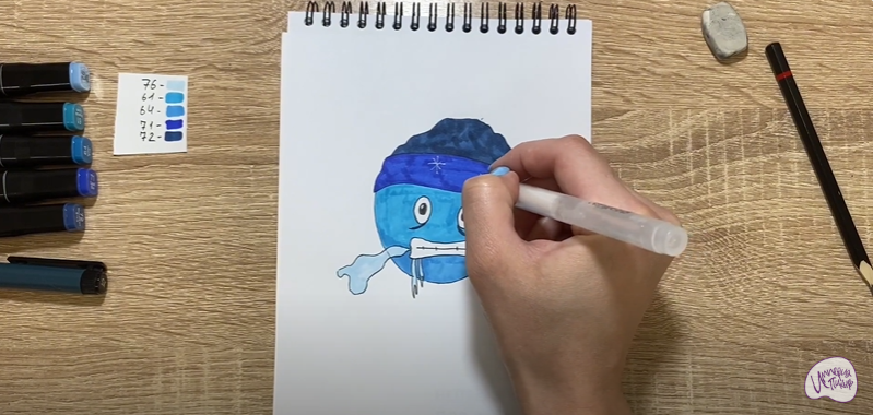 Рисуем Холод