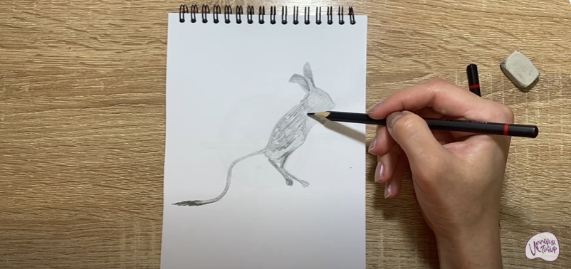 Рисуем Тушканчик