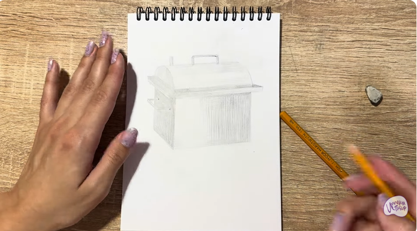 Рисуем Коптильня