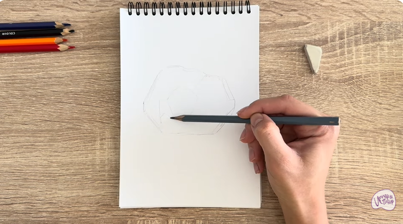 Рисуем Альмандин