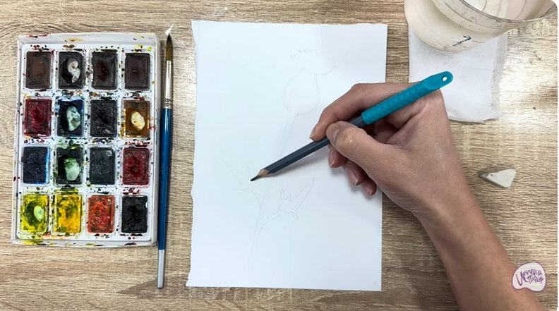 Рисуем Бодяк