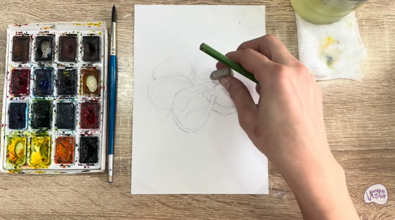 Рисуем Маринованные халапеньо