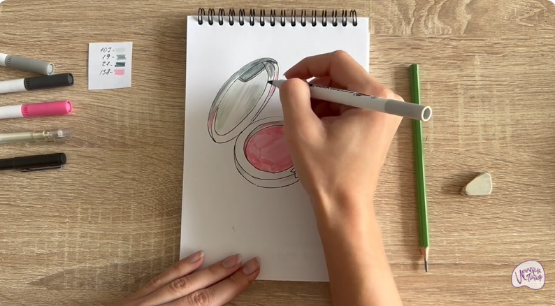 Рисуем Румяна