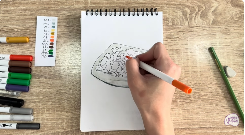 Рисуем Плов