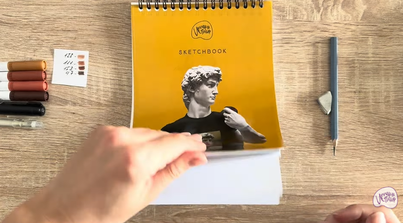 Рисуем Шоколадный Дед Мороз