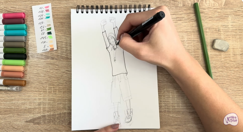 Рисуем Фред из "Город героев"