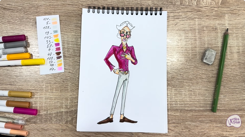 Рисуем Супербро из «Доктор Динозавров»