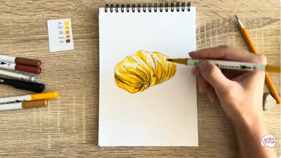 Рисуем Сфольятелла