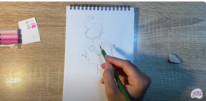 Рисуем Энн из "Лудлвилль"