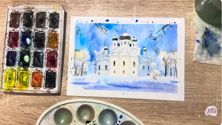 Рисуем Переславль-Залесский