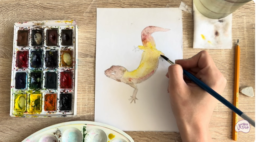 Рисуем Геккон